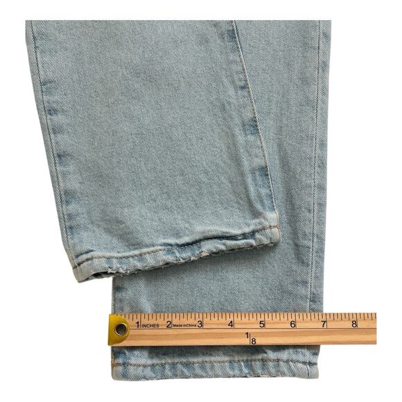 Lovers & Friends Jeans Womens 27 Reece High Rise Rigid Slim Straight Button Fly - Picture 11 of 14